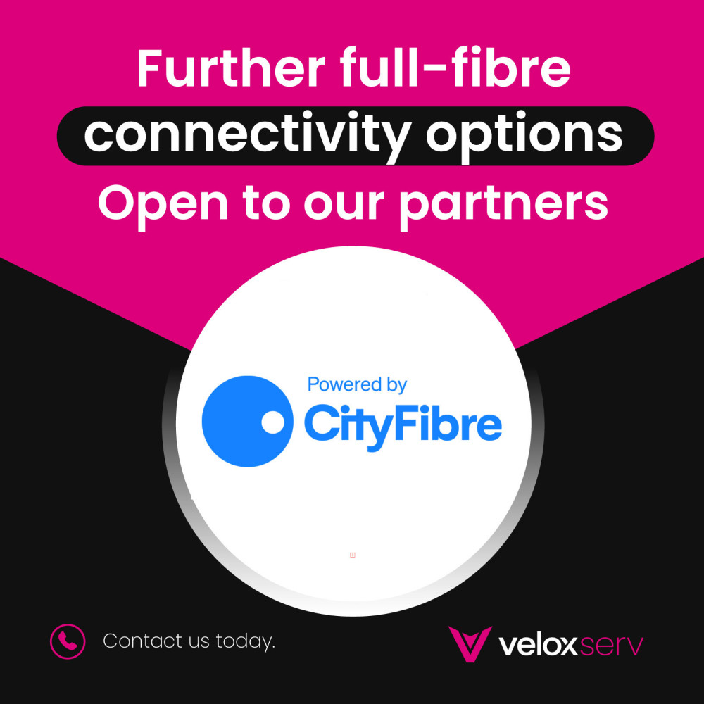 VeloxServ and CityFibre partnership