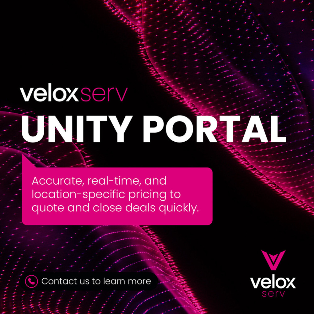 Developments to VeloxServ's Unity Partner Portal