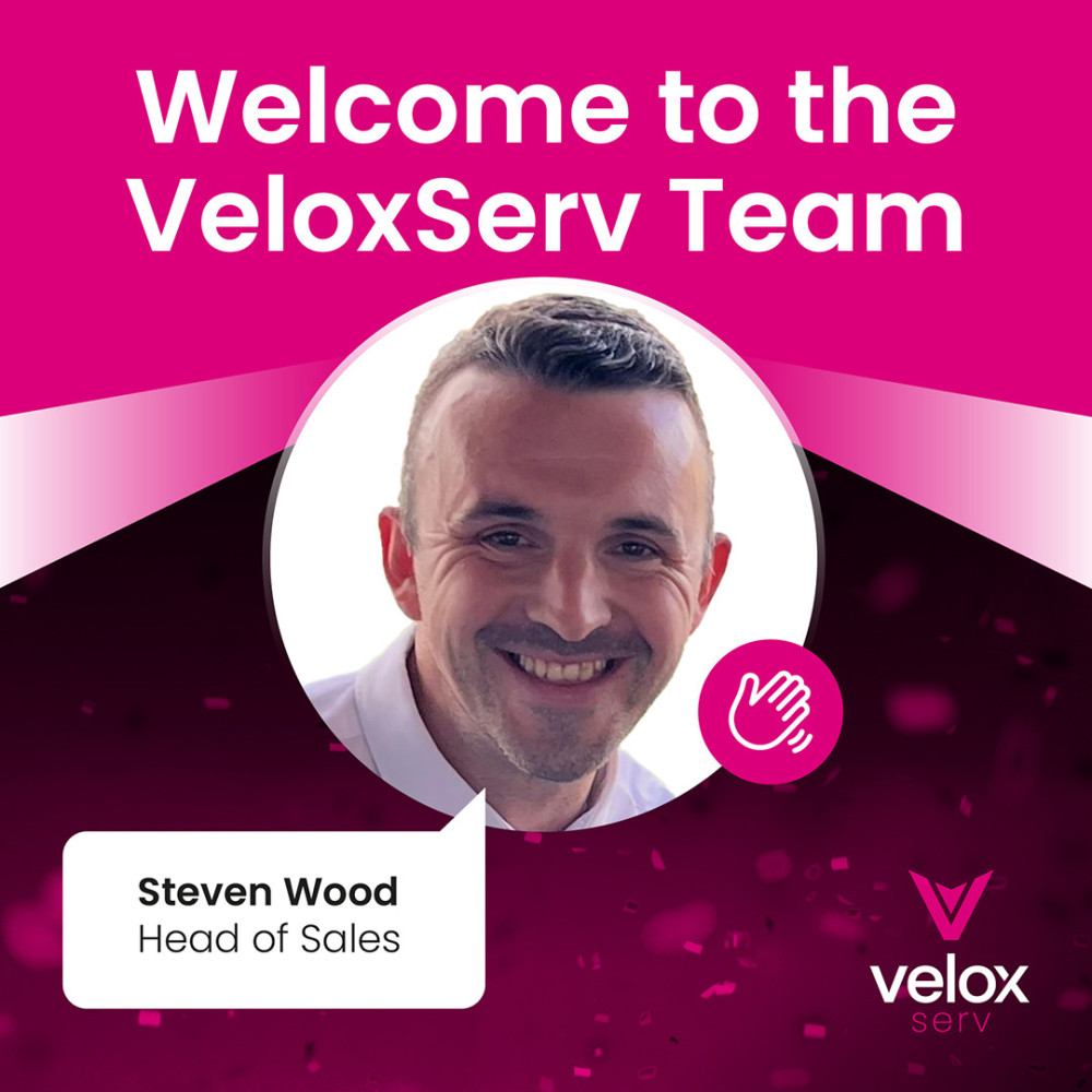 Steven Wood, new Head of Sales for VeloxServ